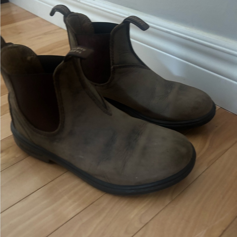 Men's Brown Leather Boots